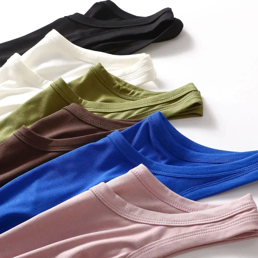 Ch # 415 O Neck Basic Tank Top