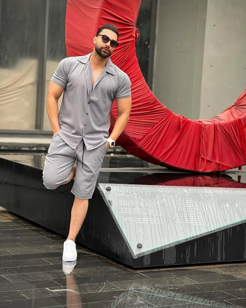 LI 24 Men's Summer luxurious SHIRTS & SHORTS
