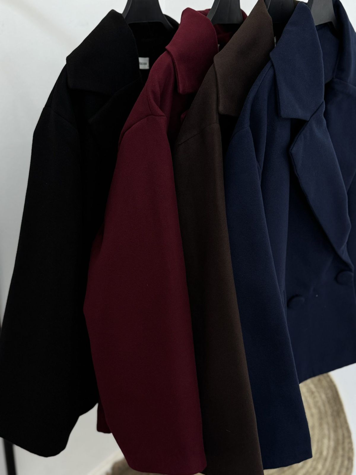 CH - 581 Heritage Double Button Fleece Coat - The Bloom Wears