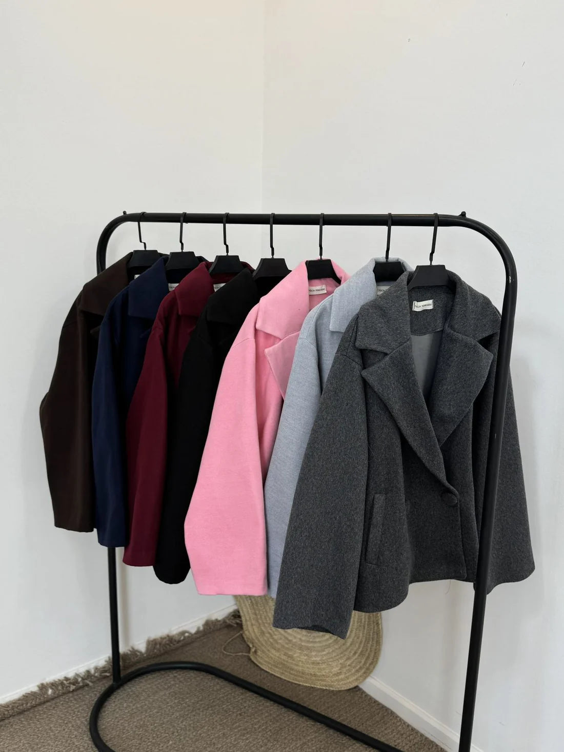 CH - 581 Heritage Double Button Fleece Coat - The Bloom Wears