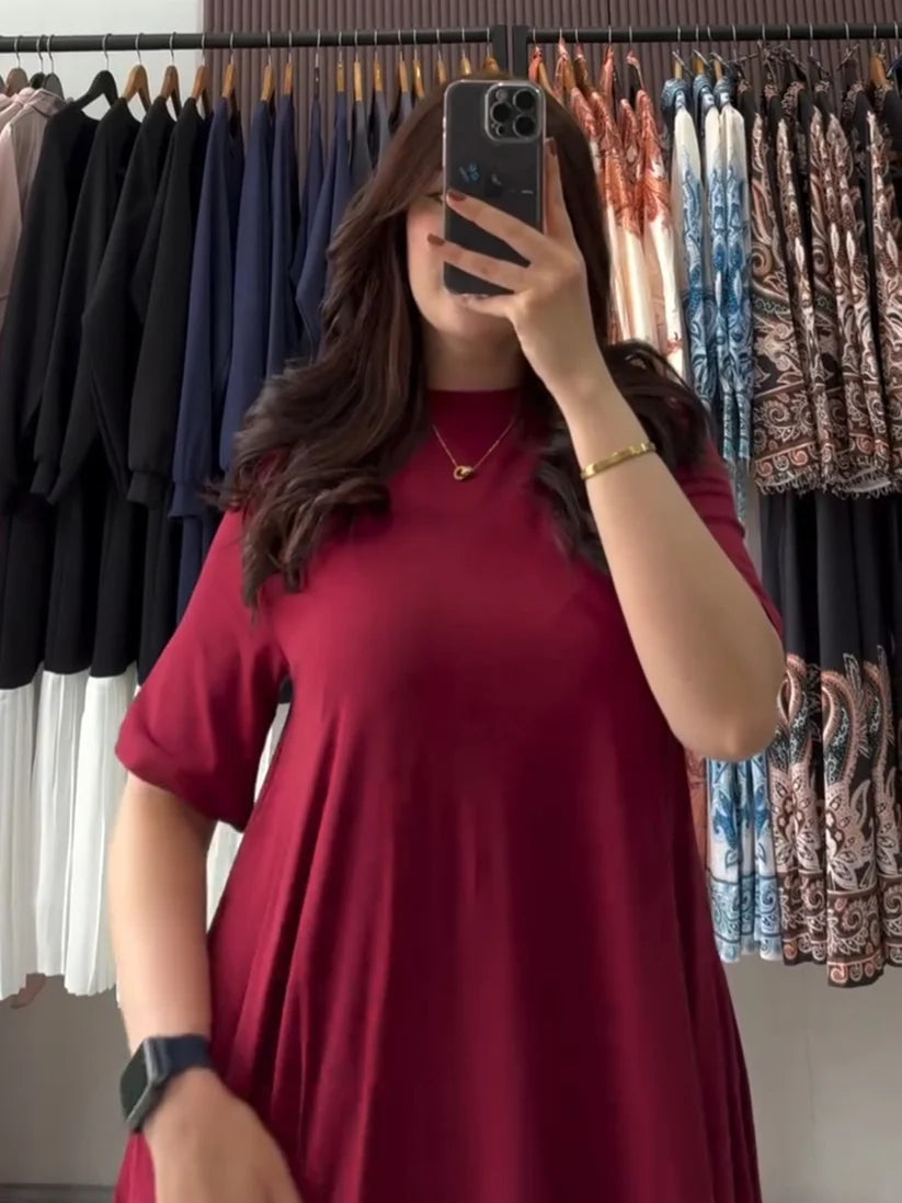 Ch # 560 BLOOMWEAR Long Loose Iraqi Summer Top