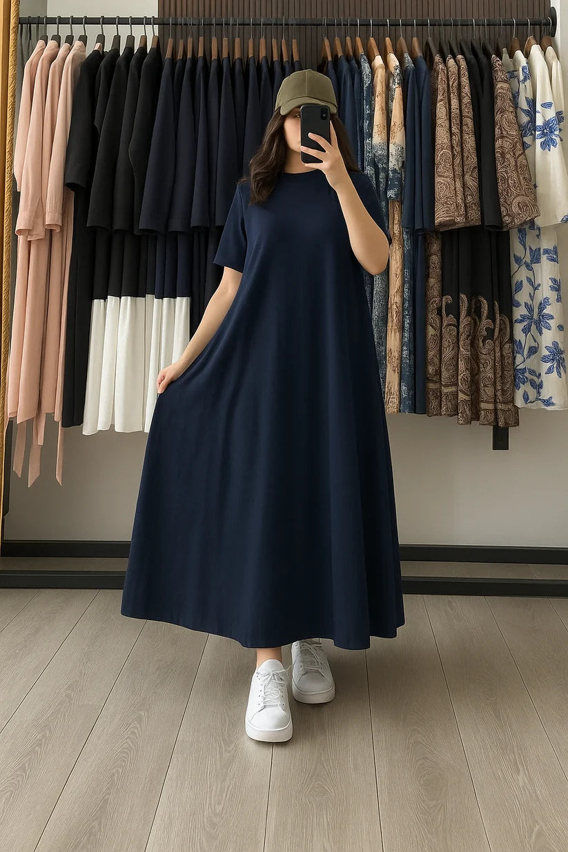 Ch # 560 BLOOMWEAR Long Loose Iraqi Summer Top