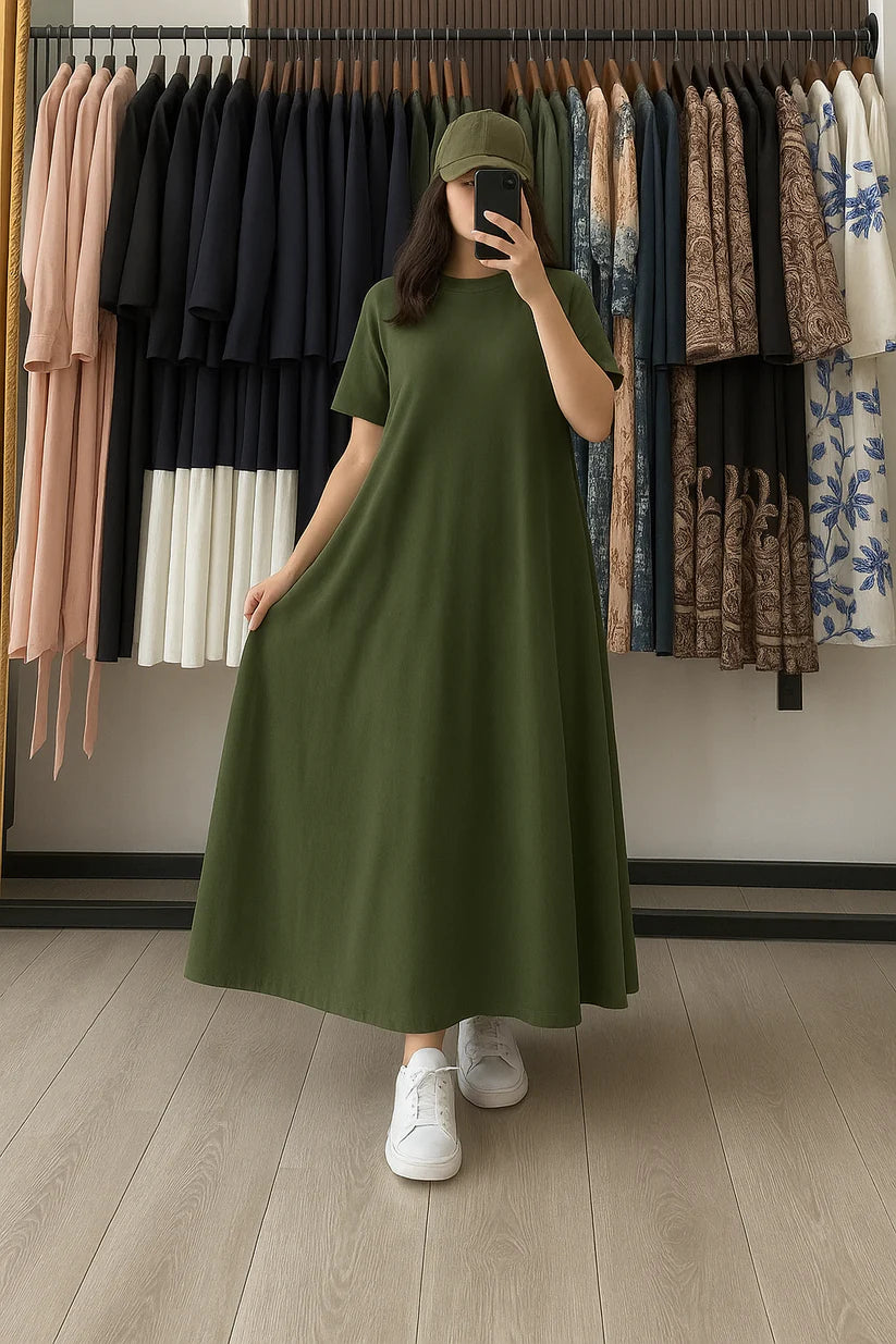 Ch # 560 BLOOMWEAR Long Loose Iraqi Summer Top