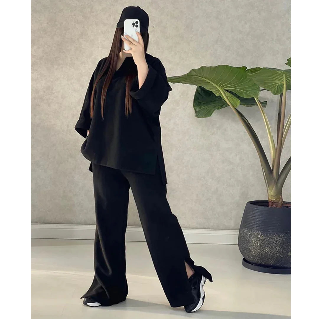 Winter Bottom Cut 2 Pieces Fleece Dress CH # 327