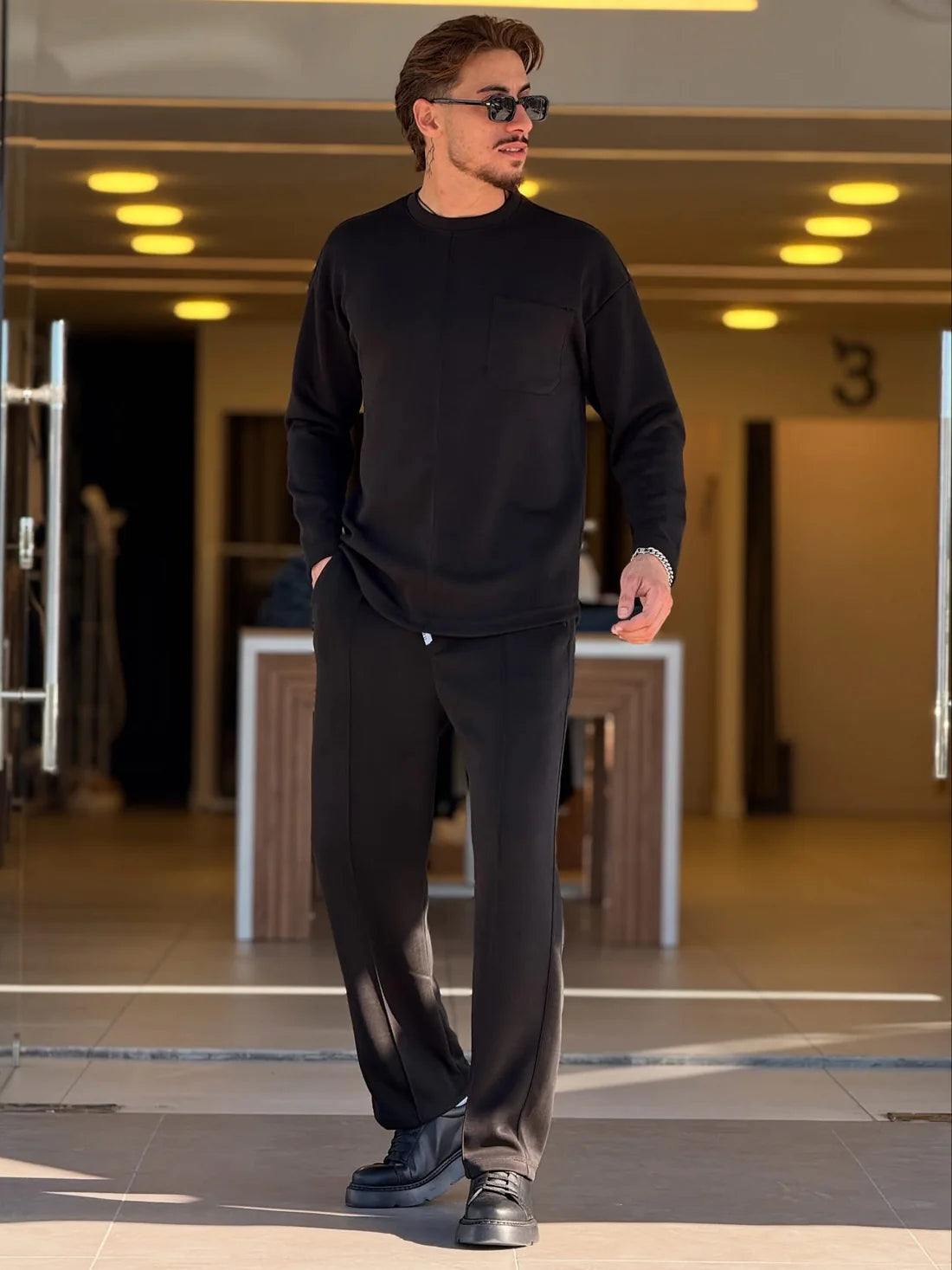 Li-58 Winter Round neck Tracksuit