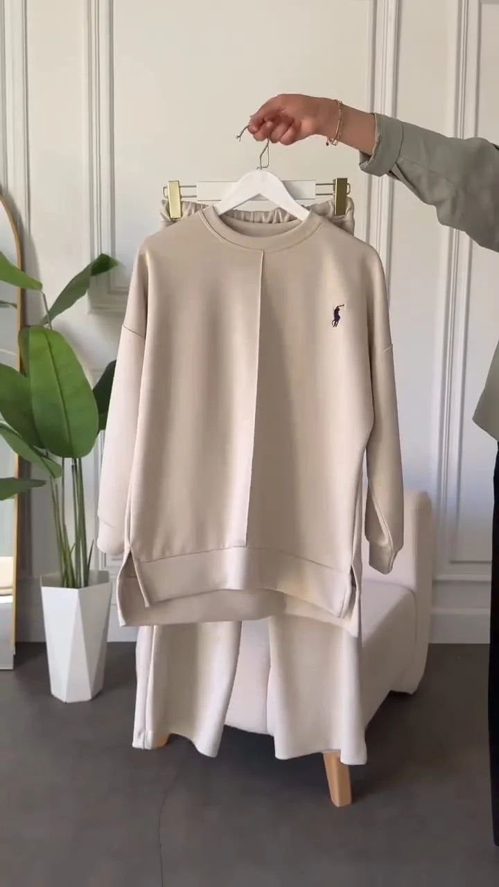 CH 589 The Bloom Wears Winter Fleece Co-ord Set