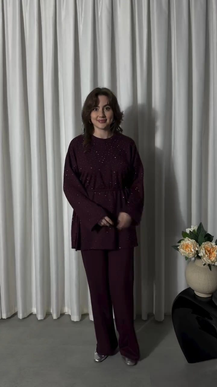 CH 610 -  Sparkle Premium Co-Ord Set - The Bloom Wears