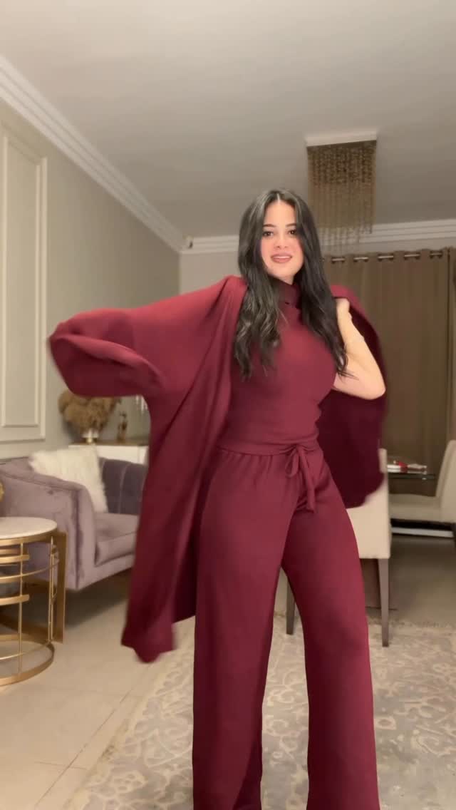 CH-604 Winter Glam 3-Piece Fleece Outfit - The Bloom Wears