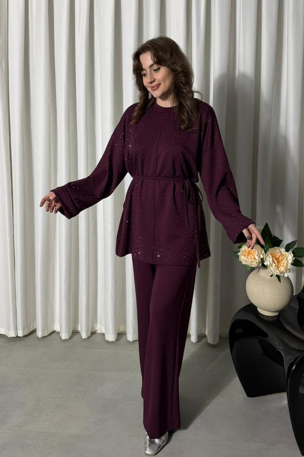 CH 610 -  Sparkle Premium Co-Ord Set - The Bloom Wears