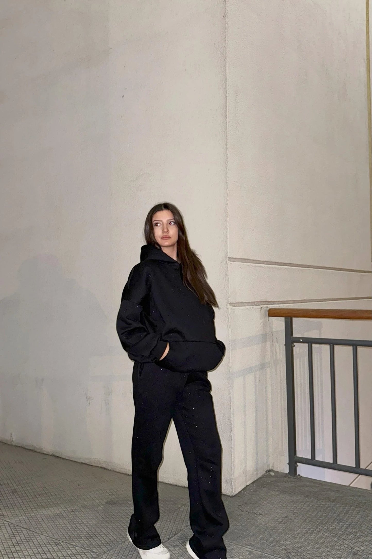 CH 609 Glitter Blend Fleece Tracksuit