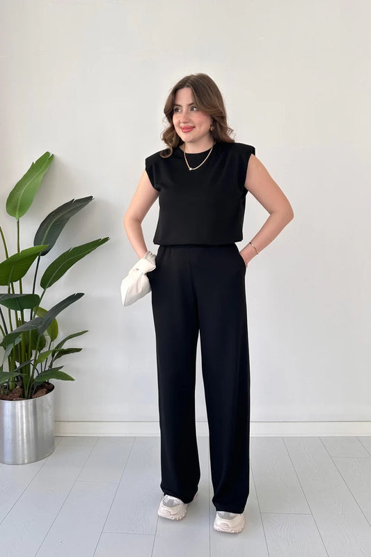 CH 561 Straight Trouser With Sleeveless Top