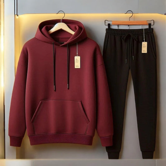 HT-01 FLEECE ESSENTIAL HOODIE & TROUSER.