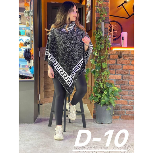 Cape Shawl Poncho Winter Stuff (Design 10 )