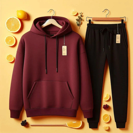 HT-01 FLEECE ESSENTIAL HOODIE & TROUSER