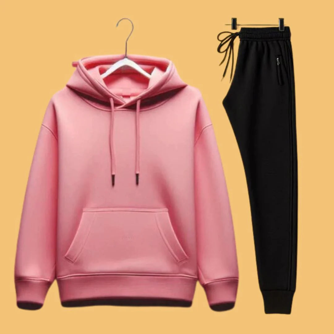 HT-01 FLEECE ESSENTIAL HOODIE & TROUSER