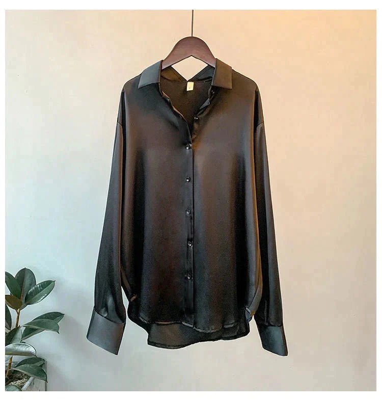 Silk Front Button Shirt P-51