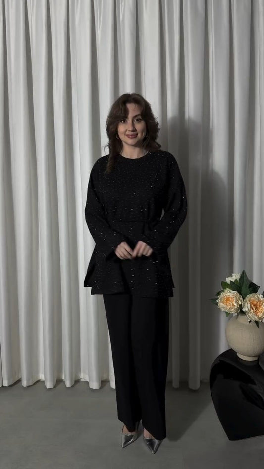 CH 610 -  Sparkle Premium Co-Ord Set - The Bloom Wears